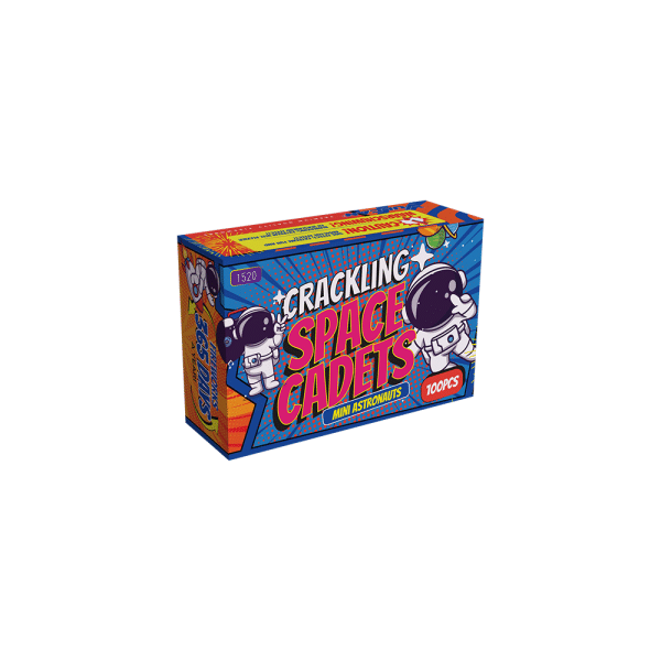 Space Cadets – småfyrverkerier med crackling